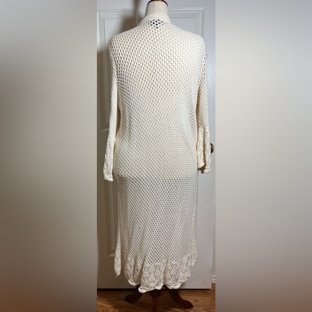 Lane Bryant Women’s Ivory Knit Cardigan - Picture 6 of 10